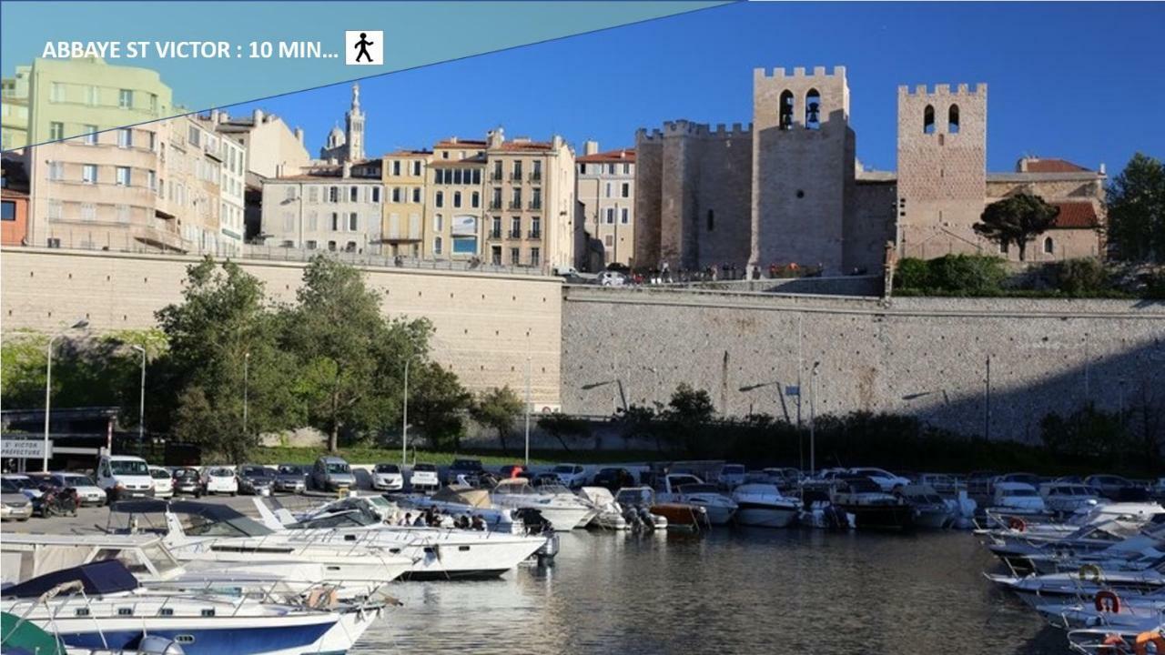 Coeur Vieux Port Tout Equipe Marseille Exteriér fotografie